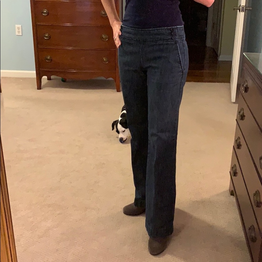 Talbots 2p denim jean trousers